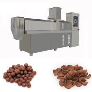 Máquina para Hacer Hojuelas de Maíz Crujientes, Línea de Procesamiento de Hojuelas de Maíz, Extrusora Kelloggs, Extrusora para Hacer Hojuelas de <span class=keywords><strong>Avena</strong></span> y Maíz - Product Image 2