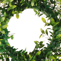 Vente en gros guirlande suspendue de haute qualité plante artificielle herbe fleur artificielle pour la décoration de la maison intérieur extérieur décor