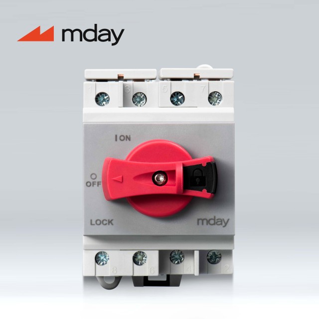 Mady Factory Direct Mday 1000V 1200V 4P 32A Dc Switch Disconnector Solar Isolator Switch