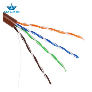 <span class=keywords><strong>สาย</strong></span>เคเบิลสื่อสาร Cat5e แมว305ม. <span class=keywords><strong>สาย</strong></span>แลน100% ทองแดงแท้ปรับแต่งได้สำหรับ5e แมว5e - Product Image 4