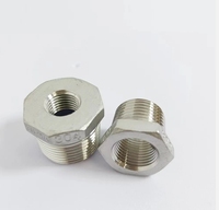 Wakamatsu usage sanitaire anti-corrosion en acier inoxydable 304/316 prise de tuyau mâle prise NPT filetée douille hexagonale raccords de tuyauterie GC