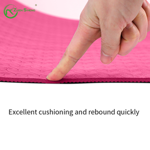 Tapete de <span class=keywords><strong>Yoga</strong></span> Portátil Zhensheng con Logotipo Personalizado, Material Ecológico, Duradero, Antideslizante, <span class=keywords><strong>para</strong></span> Pilates, Fitness y Ejercicio en Casa - Product Image 6