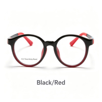 Lunettes TR90 pour enfants, monture ronde, flexibles et durables, lunettes optiques pour enfants, garçons et filles, 8 couleurs