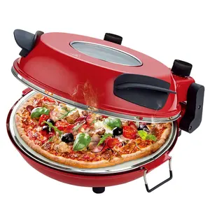 Pembuat Pizza Elektrik Pemanggang Roti Portabel Kecil TERBAIK Kualitas Baik