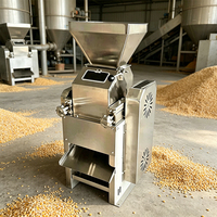 Mini-machine à décortiquer le riz combinée YYHB, 450 kg/h, moulin à rouleaux en acier inoxydable 304, moteur certifié CE, 220V/380V, garantie 1 an