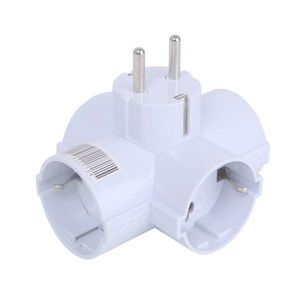 ไอโกสตาร์อะแดปเตอร์เสียงและวิดีโอ 3.5 มม. สเตอริโอหญิงถึง 2x RCA ชายและ 3.5 มม. ชายถึง 2x RCA หญิง PVC สีดำอเนกประสงค์ - Product Image 1