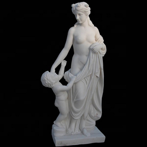 Stile moderno in marmo bianco David statua occidentale famoso classico prodotto da <span class=keywords><strong>giardino</strong></span> per alberghi e giardini statuetta in pietra per la vendita - Product Image 5