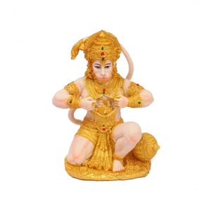 21*12*26cm hindú Ganesha resina estatua de Buda poliresina mono indio monje estatuilla para decoración del hogar - Product Image 4