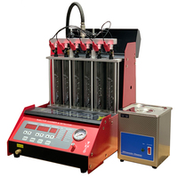 Machine de diagnostic et de test automobile / Machine de nettoyage des injecteurs de carburant essence Testeur d'injecteurs Nettoyeur