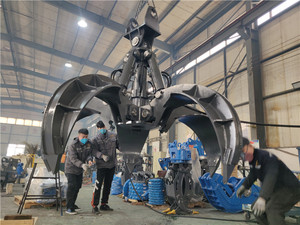 Grabs Thủy Lực Công Suất Lớn 1.2 CBM Xử Lý Vật Liệu Grabber <span class=keywords><strong>Grapples</strong></span> - Product Image 5