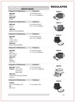 Regulador de voltaje de alternador de coche, OEM IH212 para ISUZU NISSAN con