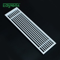 Grille linéaire à fentes de haute qualité à prix abordable, sortie d'air CVC en alliage d'aluminium pour le marché mondial