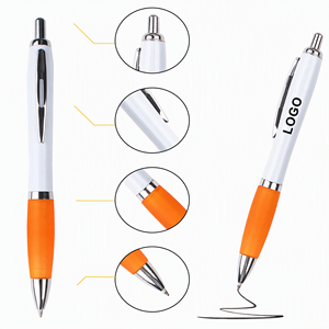 <span class=keywords><strong>Penna</strong></span> a Sfera Personalizzata con Logo, Vendita all'Ingrosso, Penne Promozionali in Plastica per Scuola - Product Image 4
