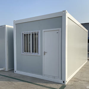 Contenedor plegable desmontable de construcción rápida Casa-Paquete plano al aire libre Panel sándwich de metal plegable Edificio de oficinas Escuela Hotel - Product Image 2