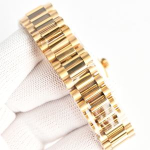 Reloj mecánico automático con caja de acero inoxidable y movimiento de cristal de zafiro, diámetro 36 mm, estilo moderno para hombre - Product Image 3