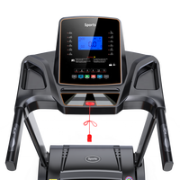 Caminadora Eléctrica Plegable Premium con Pantalla LCD, Inclinación Ajustable, Equipo de Gimnasio en Casa, Máquina para Correr y Caminar, Frecuencia Cardíaca 1-14 km/h