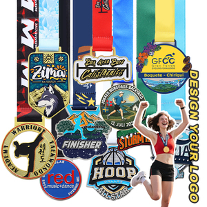 Fabricación de Medallas Personalizadas de Oro, Plata y Negro para Maratón, Fútbol, Fisicoculturismo, Karate y Otros Deportes (5k, 10k) - Product Image 6