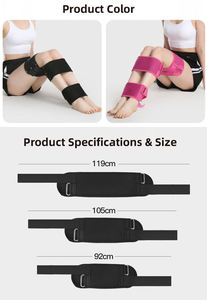 Cinturón de Soporte para Rodilla de Alta Calidad, Paquete de 3, Ajustable, Soporte para Piernas, Banda Correctora - Product Image 6