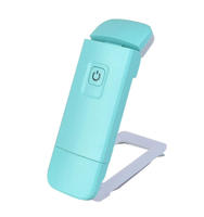 Lampe de lecture LED à pince rechargeable par USB, 3 couleurs de lumière, protection des yeux, pour lire au lit