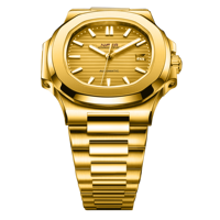 Montre mécanique unique et nouvelle, au look classique avec une touche moderne, confortable à porter, mouvement à boîte de vitesses avec mécanisme mécanique.