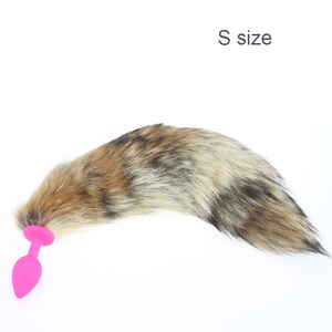 <span class=keywords><strong>Plug</strong></span> <span class=keywords><strong>Anale</strong></span> in Silicone con <span class=keywords><strong>Coda</strong></span> di Volpe Pelosa Personalizzabile OEM a Prezzo di Fabbrica - Product Image 6