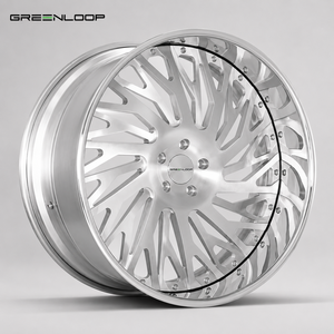 GREENLOOP ล้อฟอร์จ 2/3 ชิ้น ขนาด 24X10 24X9 26X10 26x10 28X9 28x10 5x127 5x120.65 มม. สำหรับรถ 1990 Caprice Impala C1500 <span class=keywords><strong>1980</strong></span> Cutlass - Product Image 5