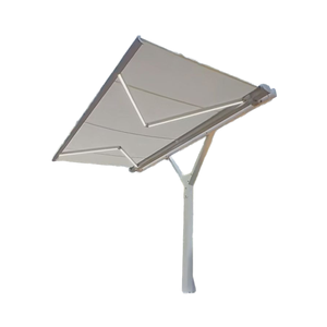 Toldo Retráctil Eléctrico Personalizado para <span class=keywords><strong>Patio</strong></span> Exterior, de Aleación de Aluminio con Revestimiento de PU, Poliéster, Control Remoto, Casete Completo, Moderno - Product Image 4