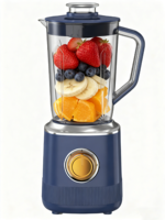 Nouveau mixeur électrique 1,5 L 2025, mixeur pour la maison, mixeur pour smoothies, machine à jus de fruits électrique 350 W