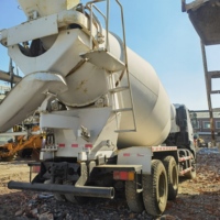 Truk Mixer Beton Bekas Merk Hino Jepang 6x4 Kapasitas 12m Mesin & Pompa Bekas Dijual