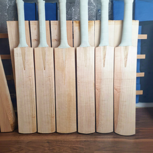 Bâtons de cricket en saule anglais à long manche, faits à la main, avec poignée en rotin, pour droitiers et gauchers, durables, cousus à la main, épaisseur de 40 mm, 2,8 lb - Product Image 1