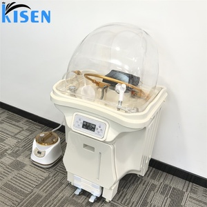 Kisen Nouveau Lavabo Portable pour Shampooing et Spa Capillaire, Sans Tuyauterie, avec Chauffe-Eau à 2 Réservoirs et Arche Dorée - Product Image 5