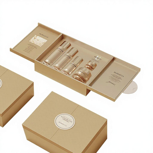 Luxury Double Door <b>Magnetic</b> Rigid <b>Gift</b> <b>Box</b> with Embossed Plastic Insert Tray - Product Image 2