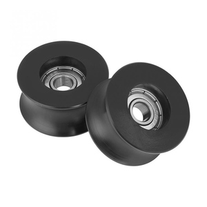 Heavy Duty U V H scanalatura puleggia in <span class=keywords><strong>Nylon</strong></span> in alluminio in acciaio inox con cuscinetto ad alta capacità di carico dimensioni personalizzate per l'industriale - Product Image 5