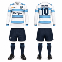 Camiseta de Rugby Personalizada para Clubes, Unisex, Sublimada, de Secado Rápido, Absorbe la Humedad, Logotipo Personalizado, Ropa de Equipo, Venta al Por Mayor, Fabricante OEM, 100%