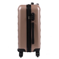 14 + 20 pouces Style moderne cabine bagages léger mignon à la mode dessin animé ABS PC chariot étanche poussette sac Spinner roulette