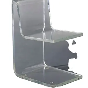 ACC завод оптовая продажа Высокое качество Роскошный акриловый стул пластиковый призрак обеденный стул