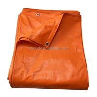 Tahan air 550gsm 500d 0.35mm ketebalan Pvc vinil dilaminasi plastik poli terpal gulungan Atau kain bahan lembar untuk penutup tenda