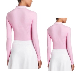 <span class=keywords><strong>Polo</strong></span> da Golf lungo a due colori con Patchwork da donna in stile moda a <span class=keywords><strong>maniche</strong></span> corte di alta qualità - Product Image 6