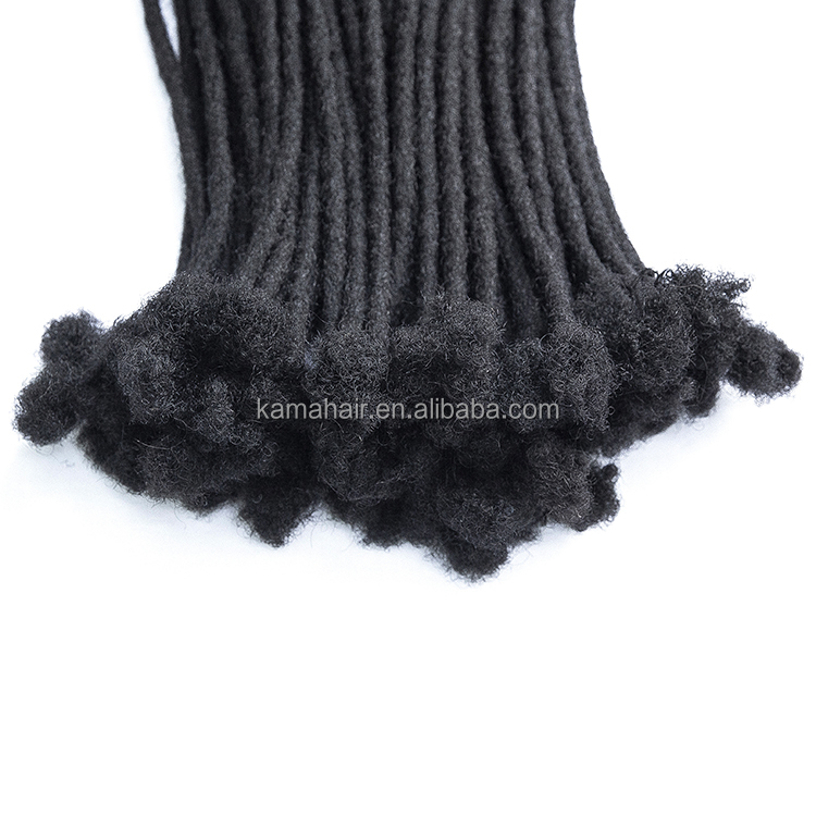 [KAMA Dreads] Real Human Hair Dread Locs Crochet Dreadlock Extensions Hair Weaving Single Weft for Wholesale Detail Section 7