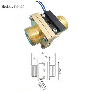 สวิตช์แม่เหล็กทองเหลือง SZFAST FS-3C ขนาด 1/2" 3/4" สวิตช์ควบคุมการไหลของน้ำแบบสองสาย IP67 2LPM/3LPM 220V 1.0 Mpa - Product Image 3