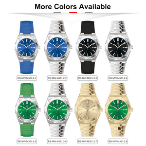 Montre à quartz pour hommes en acier inoxydable, marque de luxe, avec logo personnalisé, vente en gros, collection 2020 - Product Image 6