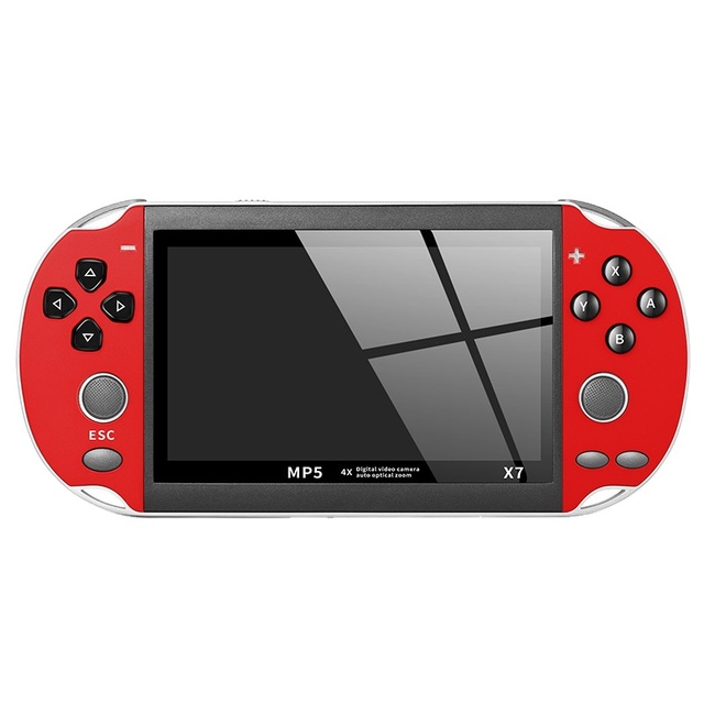 2024 New product X7 Plus 5.1 inch Retro Portable Kids Handheld Video game console handheld game player