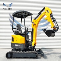 Pengiriman Gratis Mini Excavator Handal Perawatan Mudah 2 Ton Mini Digger Pro Undercarriage Anti Slip Track Crawler Excavator