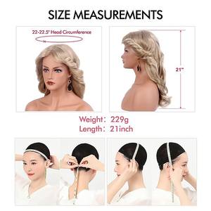 <span class=keywords><strong>ทรง</strong></span><span class=keywords><strong>ผม</strong></span>ที่สมจริงเซ็กซี่ของผู้หญิง<span class=keywords><strong>ผม</strong></span>หยิกยาวหยักศกยาว<span class=keywords><strong>ผม</strong></span>สีน้ำตาลอ่อนสีทองจากโรงงาน Yiwu - Product Image 3