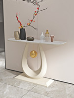 Italienischer Stil Leichter Luxus Minimalistisch Modern Massivholz Umweltfreundlicher Konsolentisch