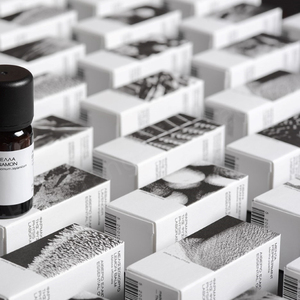 Hot Bán Nhỏ Màu Trắng Kraft Hộp Giấy Gấp Mỹ Phẩm Chăm Sóc Da Tinh Dầu Chai Quà Tặng Giấy Bao Bì Hộp - Product Image 5