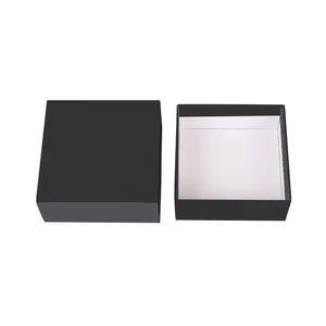 कस्टम ऊपर और नीचे 2 पीस बॉक्स सफेद कठोर कार्डबोर्ड बॉक्स उपहार पैकेजिंग बॉक्स