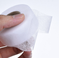 Colle pour tissu thermocollante, entoilages fusibles 100% polyamide non tissé pour vêtements, largeur de 1 à 320 cm