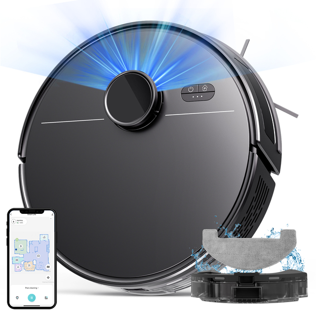 Intelligent Automatic Vacuum Cleaner Mop Wet and Dry Mopping Sweeping Robot Aspirador Multifuncional