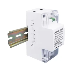 Tomzn Tuya Eenfase Wifi Smart Switch Energie Meter Kwh Metering Monitoring Circuit Breaker Timer Relais Voor Smart Home 65A